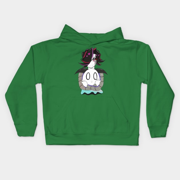 mettaton and napstablook! Kids Hoodie by kuush0